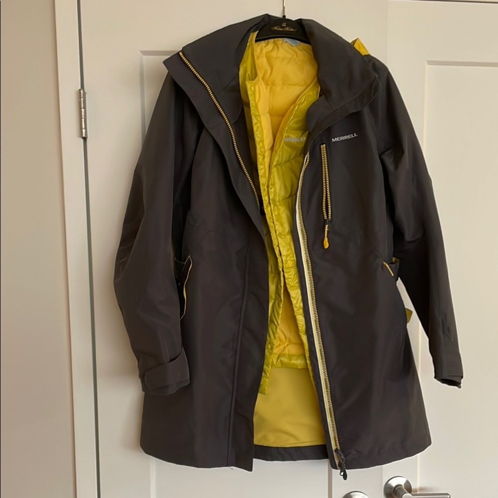Merrell Charcoal and Lemon Jacket